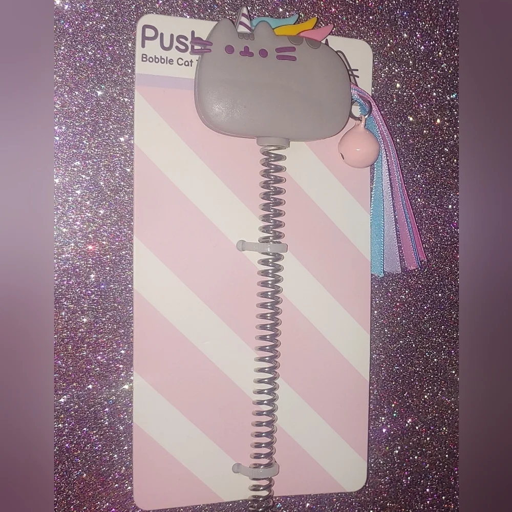 Pusheen Bobble Cat Toy Suction Cup Cat Toy
